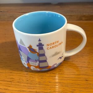 Starbucks North Carolina Mug - Blue and White